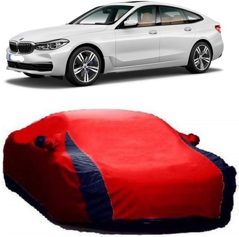 AUTOGARH Car Cover For BMW 325i (With Mirror Pockets)  (Red, Blue)