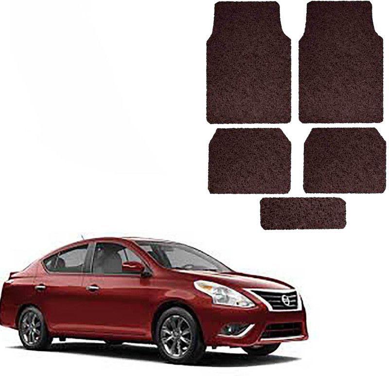 AdroitZ Plastic Standard Mat For Maruti Suzuki Versa  (Brown)