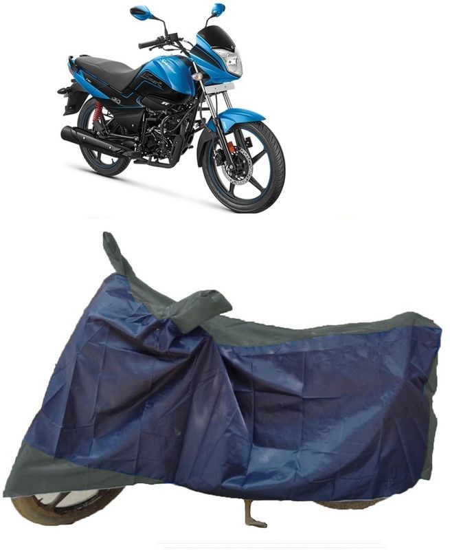 AutoFave Two Wheeler Cover for Hero  (Splendor I Smart, Multicolor)