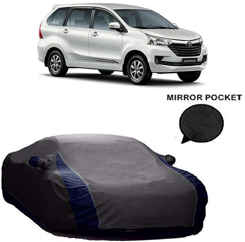 Ascension Car Cover For Toyota Avanza (With Mirror Pockets)  (Grey)