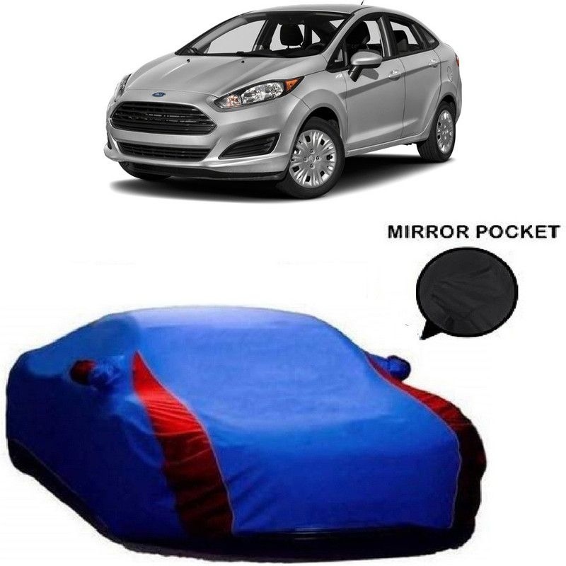 Ascension Car Cover For Ford Fiesta Sport (With Mirror Pockets)  (Blue)