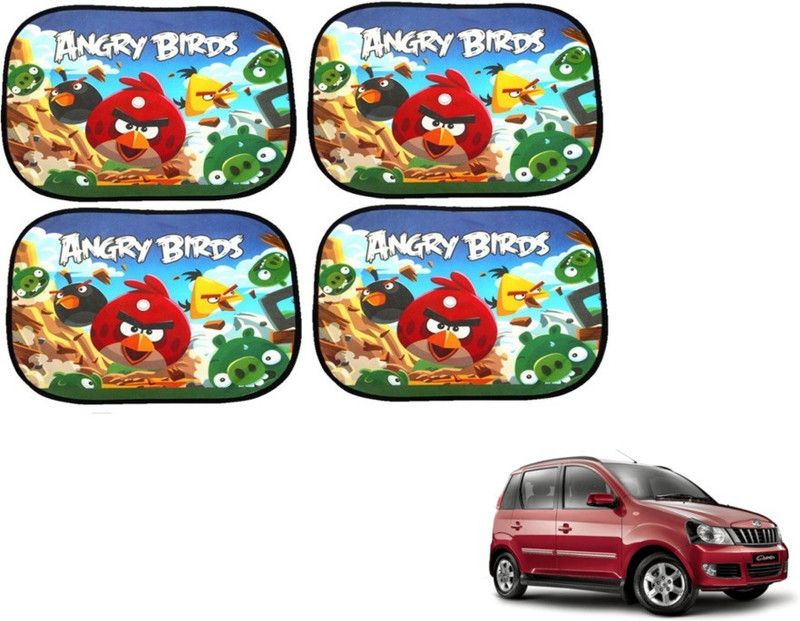 MOCKHE Side Window Sun Shade For Mahindra Quanto  (Multicolor)