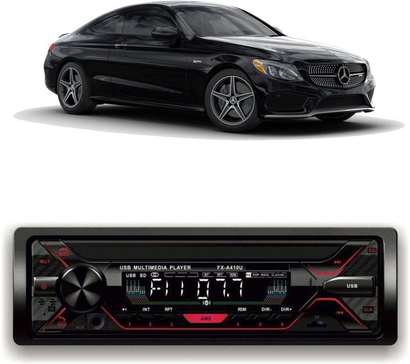 Bluedrum Car Stereo FX- A100U Car Stereo with Bluetooth, USB, SDCard , Aux B-369 Car Stereo  (Single Din)