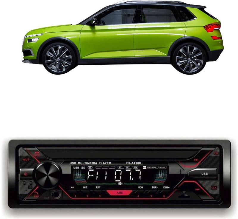 YUNEIK Car Stereo FX- A100U Car Stereo with Bluetooth, USB, SDCard , Aux Y-454 Car Stereo  (Single Din)