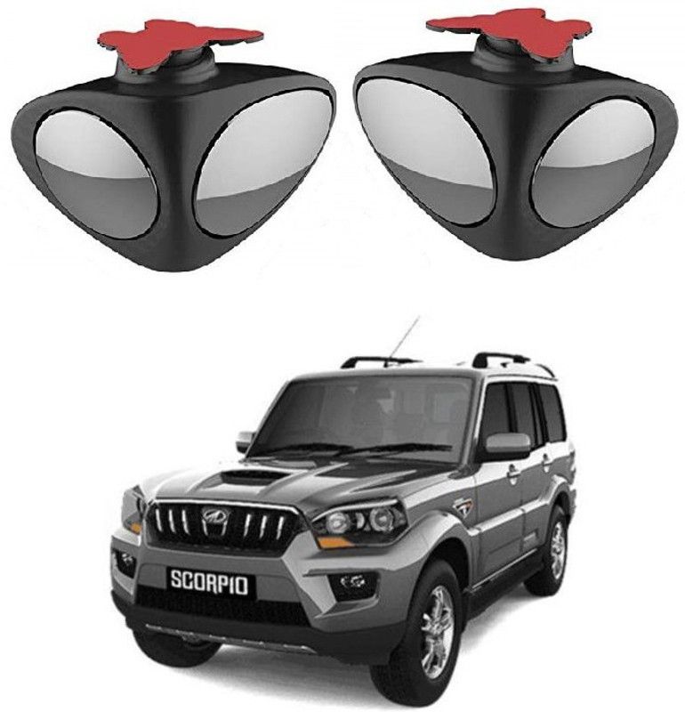 PRTEK Manual Dual Mirror For Mahindra Scorpio  (Left, Right)