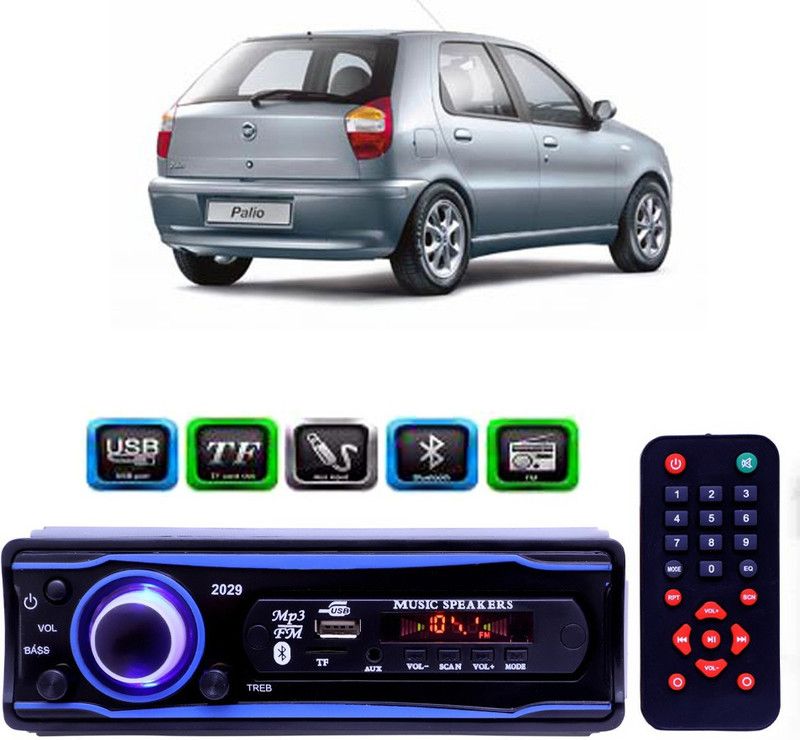 Genipap STEREO-999 BLUETOOTH/USB/SD/AUX/FM/MP3 (BLUE & Black)-113 Car Stereo  (Single Din)