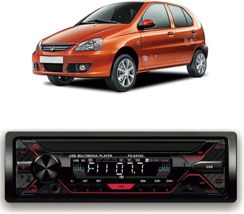 Genipap Car Stereo FX- A100U Car Stereo with Bluetooth, USB, SDCard , Aux G-522 Car Stereo  (Single Din)
