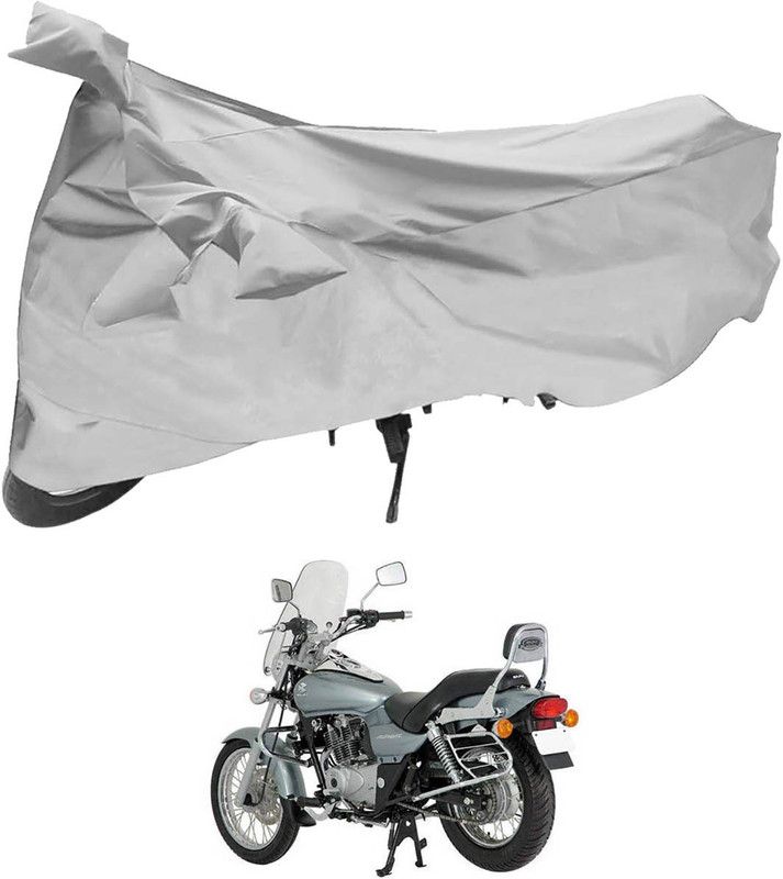 TGP GROUP Waterproof Two Wheeler Cover for Bajaj  (Avenger 220 DTS-i, Silver)