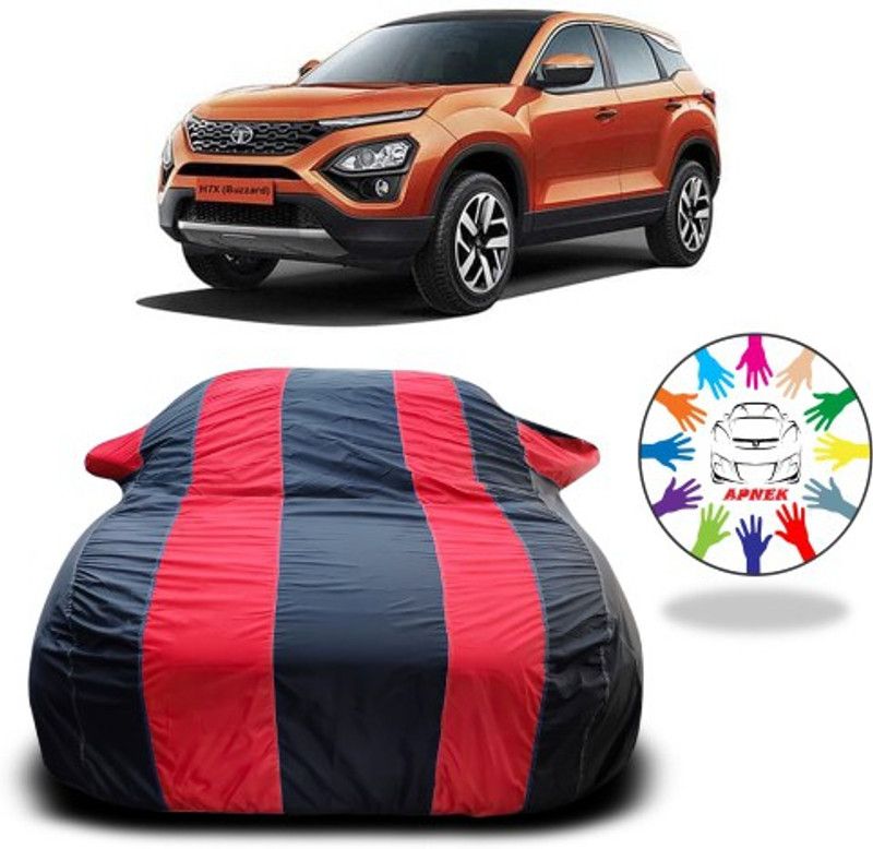 APNEK Car Cover For Tata H7X (With Mirror Pockets)  (Red, Blue)