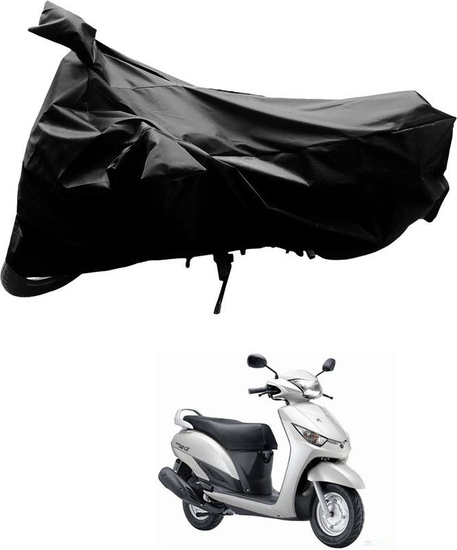 TGP GROUP Waterproof Two Wheeler Cover for Yamaha  (Alpha, Black)
