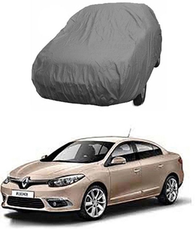 ENTIRELY ELITE Car Cover For Renault Fluence (With Mirror Pockets)  (Grey)