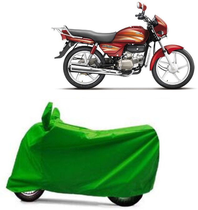 MoTRoX Two Wheeler Cover for Hero  (Splendor Pro, Green)