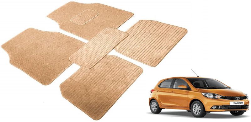 AUTYLE Fabric Standard Mat For Tata Tiago  (Beige)