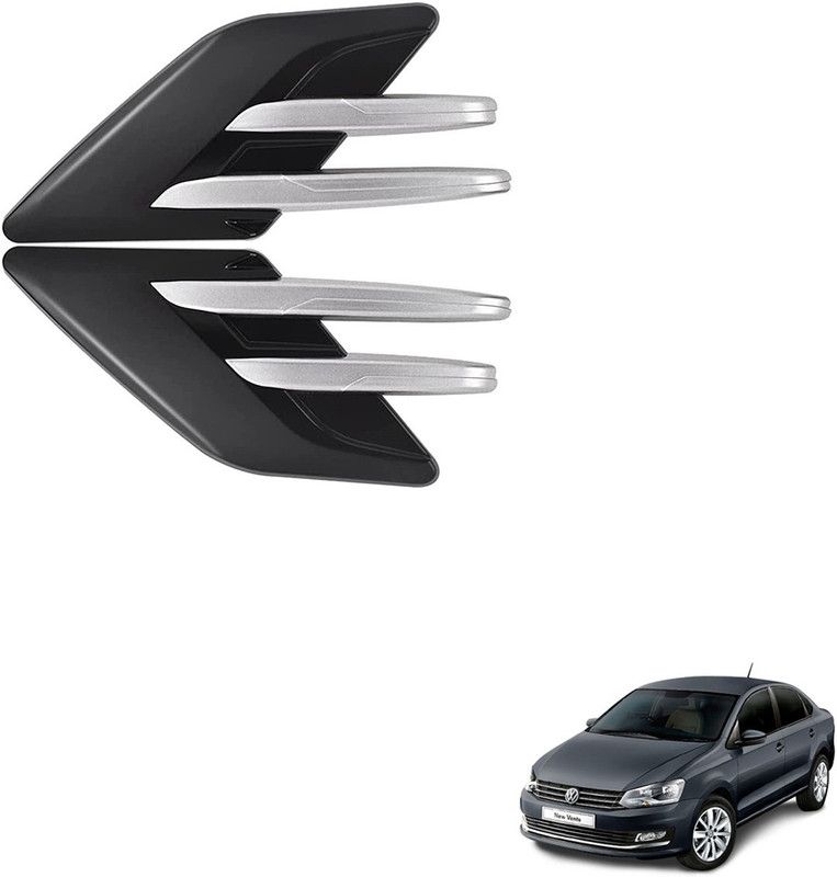 SEMAPHORE Car Decorative Side Vents Air Flow Compatible With Volkswagen Vento Car Air Vent Trim  (Pack of 2)