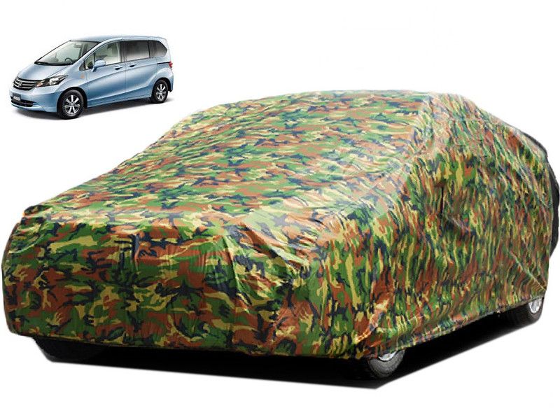 QualityBeast Car Cover For Honda Universal For Car (Without Mirror Pockets)  (Multicolor)