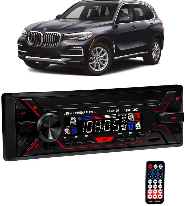 Dvis Car Stereo FX- A100U Car Stereo with Bluetooth, USB, SD Card , Aux D-1076 Car Stereo  (Single Din)