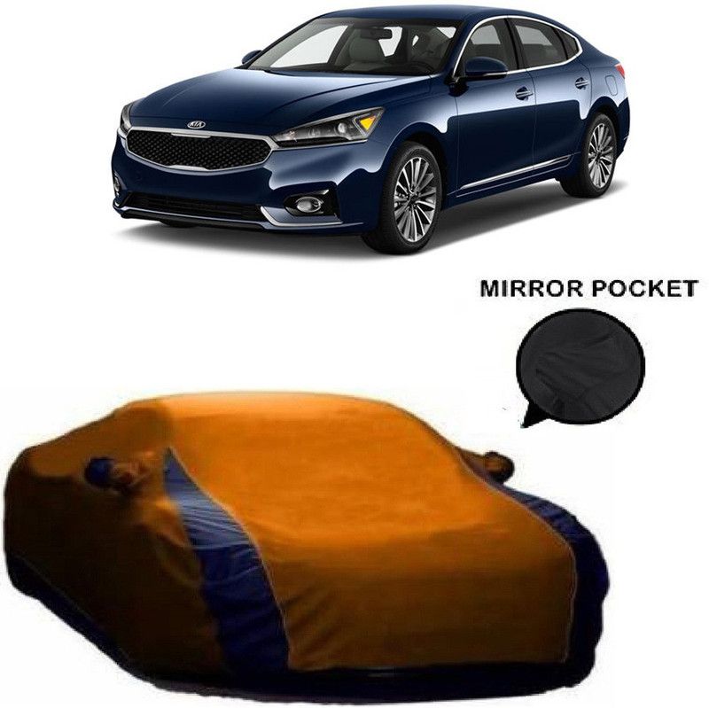 Ascension Car Cover For Kia Cadenza (With Mirror Pockets)  (Orange)