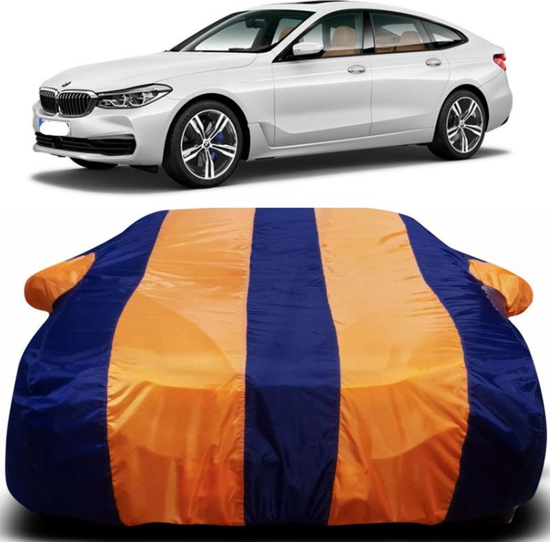 Genipap Car Cover For BMW 6 Series GT (With Mirror Pockets)  (Orange, Blue)