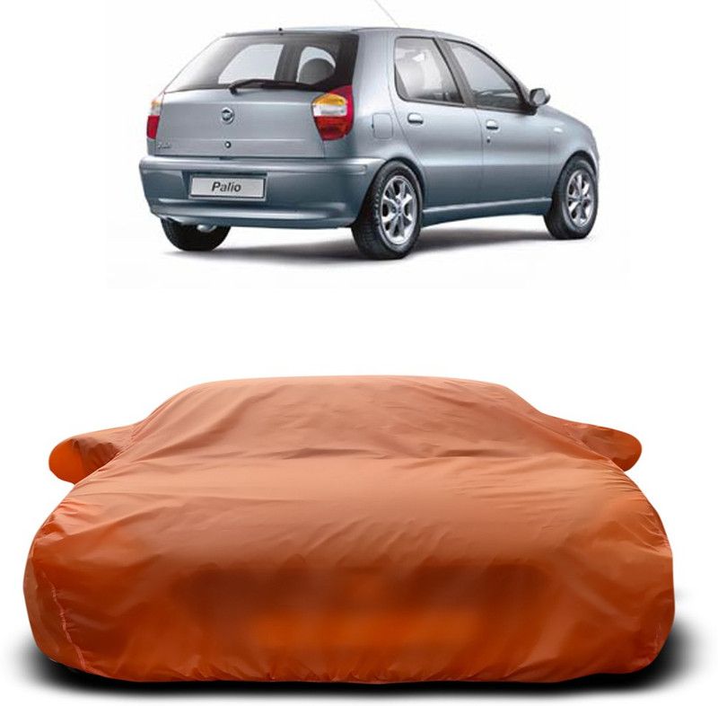 Ascension Car Cover For Fiat Palio NV (With Mirror Pockets)  (Orange)