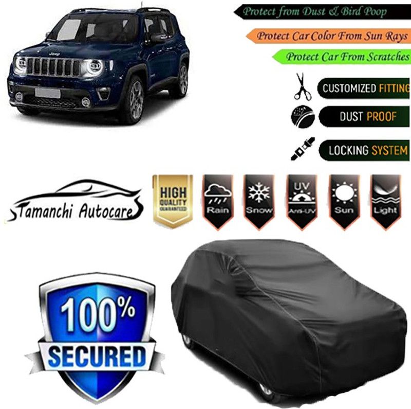 Tamanchi Autocare Car Cover For Jeep Renegade  (Black)