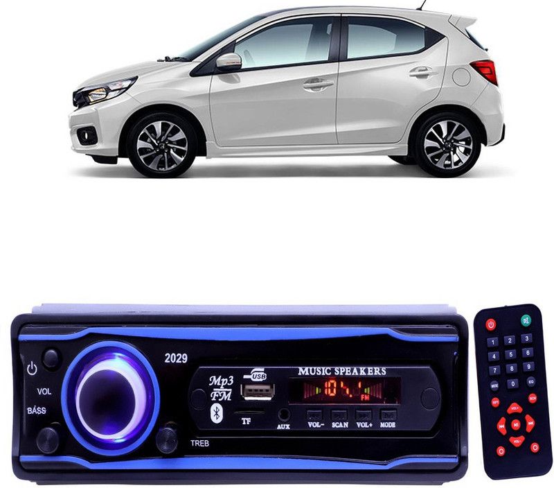 Purpleheart Blue 2029 USB/AUX/SD/BLUETOOTH/FM/MP3 BOOM MASTER STANDARD- P149 Car Stereo  (Single Din)