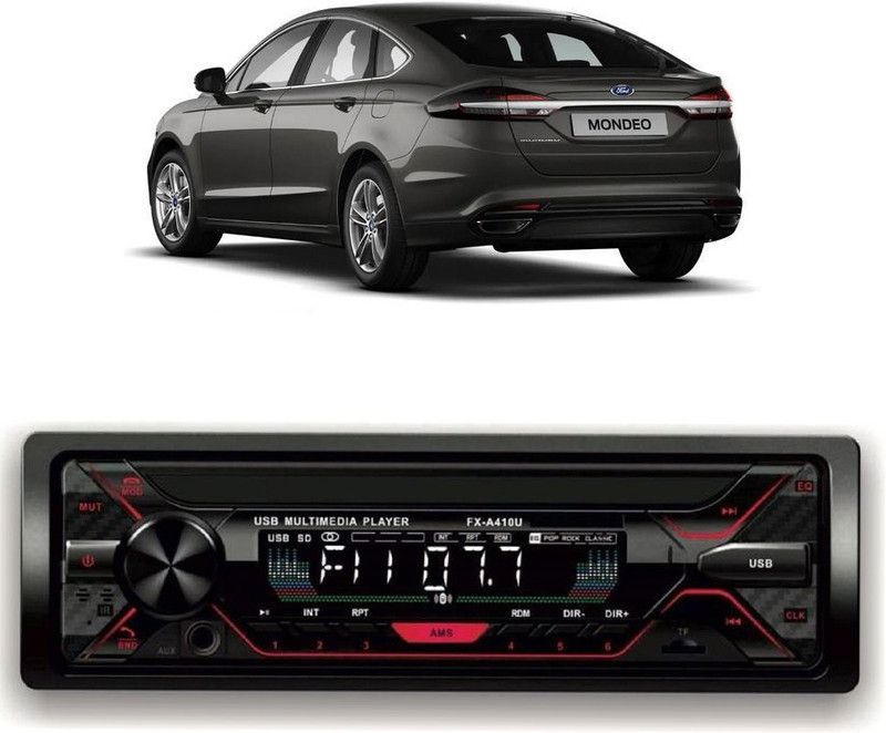 Purpleheart Car Stereo FX- A100U Car Stereo with Bluetooth, USB, SD Card , Aux P-140 Car Stereo  (Single Din)