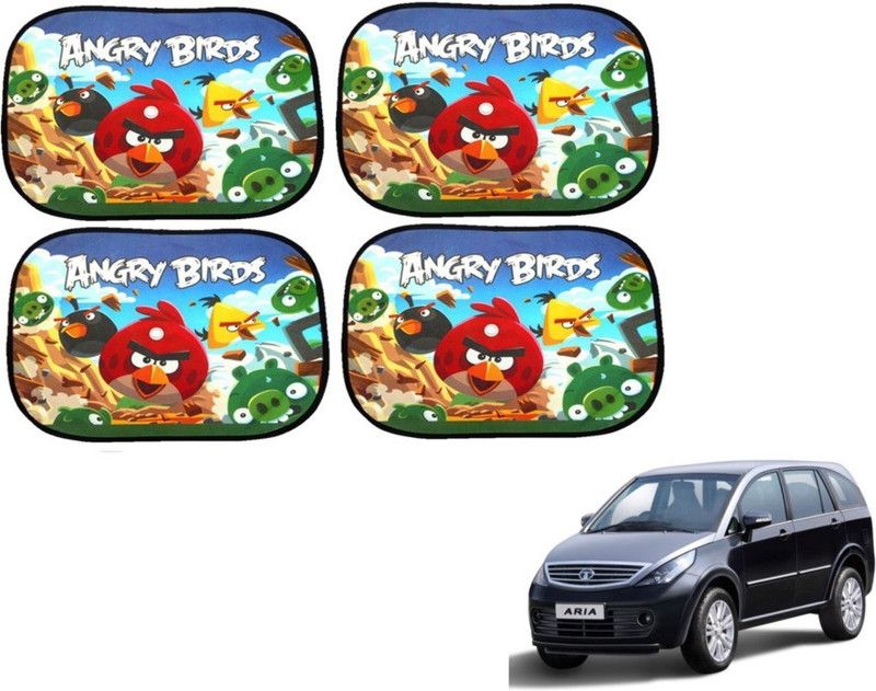 MOCKHE Side Window Sun Shade For Tata Aria  (Multicolor)