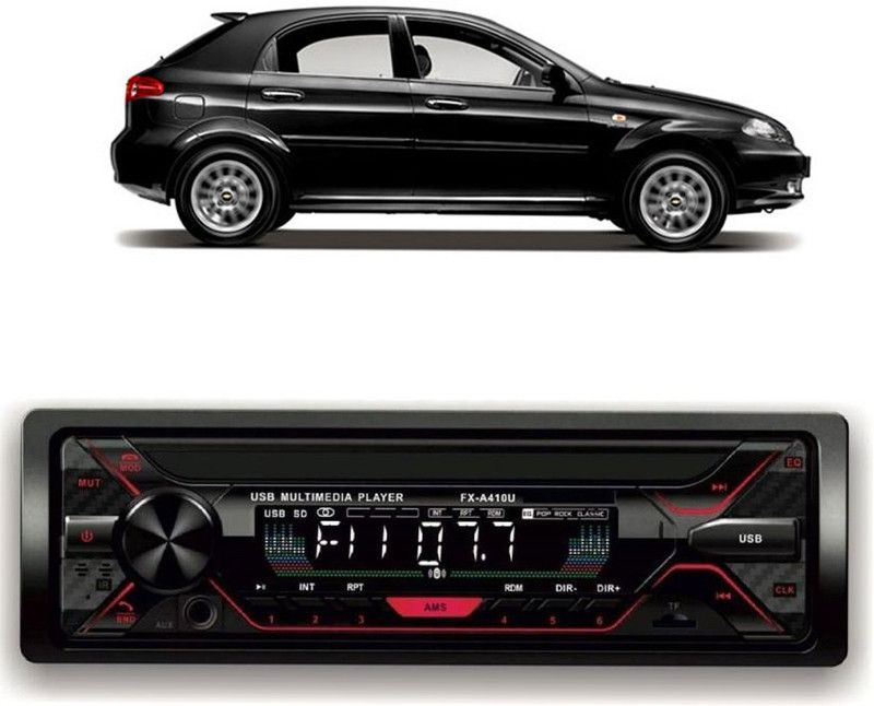 Purpleheart Car Stereo FX- A100U Car Stereo with Bluetooth, USB, SD Card , Aux P-87 Car Stereo  (Single Din)