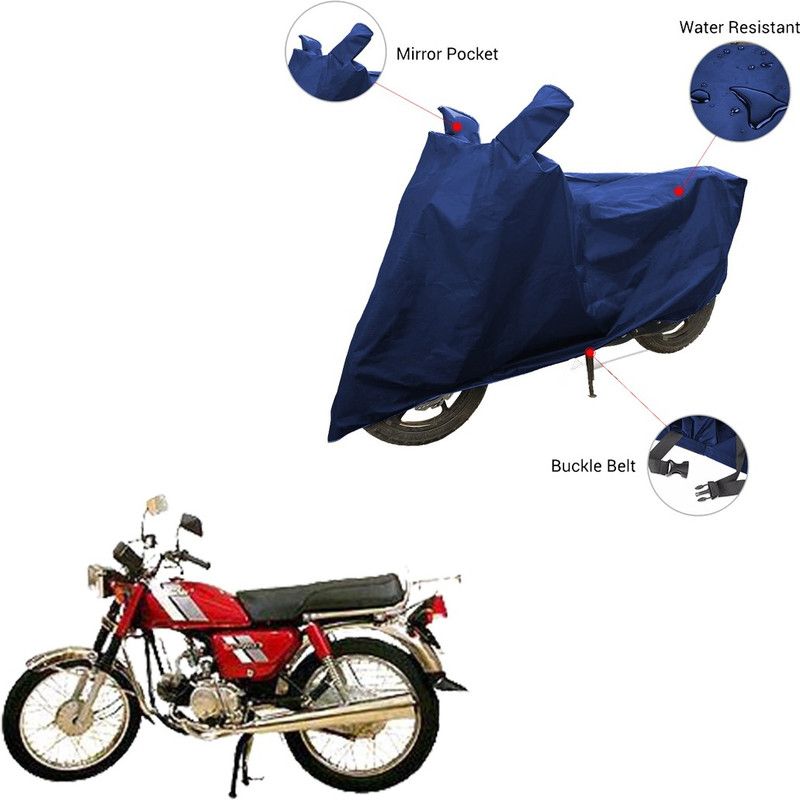 SS FOR YOUR SMART NEEDS Two Wheeler Cover for Hero  (CD 100 SS, Blue)