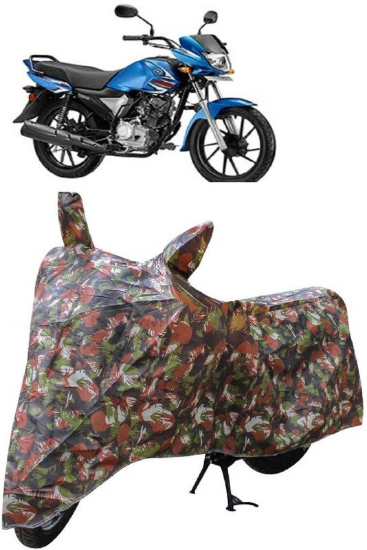 Autoprime Two Wheeler Cover for Yamaha  (Saluto RX, Multicolor)