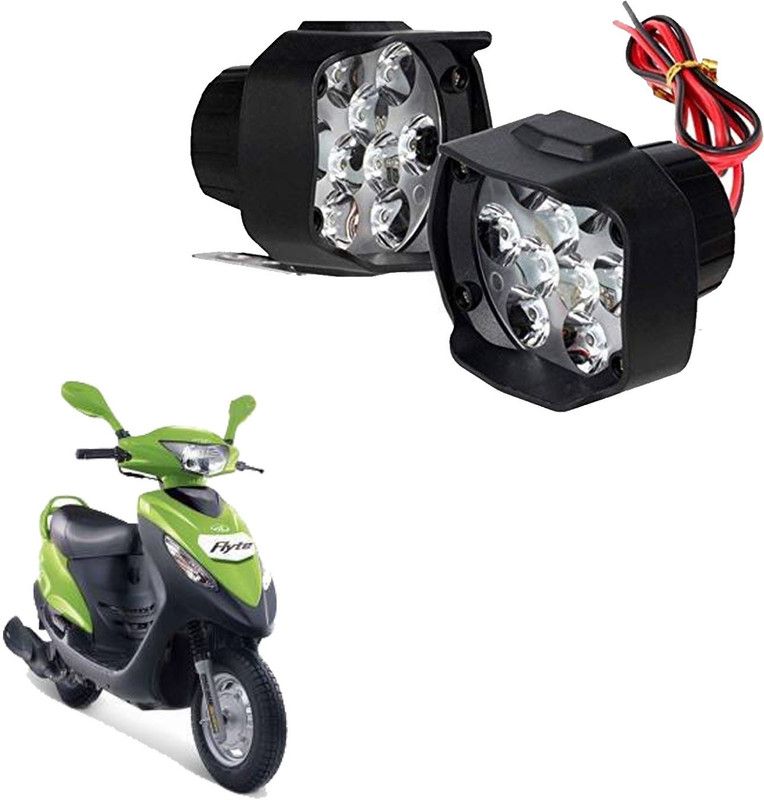 Vagary 9LED 16W Anti-Fog Spot Light Auxiliary Headlight 174 Headlight, Fog Lamp, Indicator Light, Mirror Light Car, Motorbike LED for Mahindra (24 V, 15 W)  (Flyte, Pack of 2)