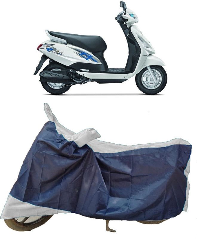 ANTOFY Two Wheeler Cover for Suzuki  (Swish, Multicolor)
