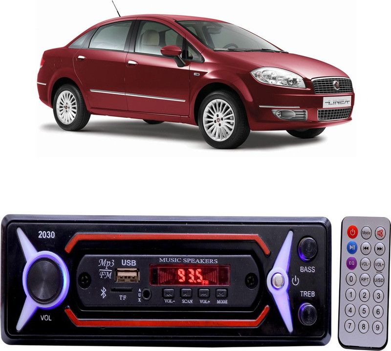 JBRIDERZ JB-2030 Red BLUETOOTH/USB/SD/AUX/FM/MP3 Car Stereo ( Single Din) G-109 Car Stereo  (Single Din)