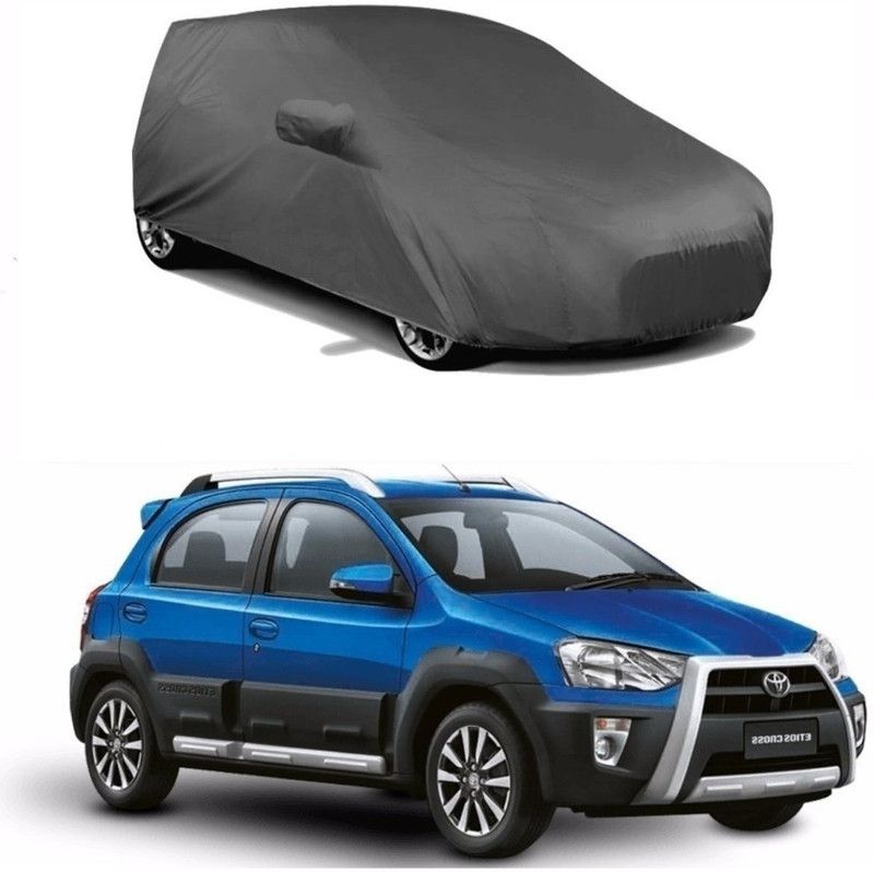 Hynak Car Cover For Toyota Etios Cross  (Grey)