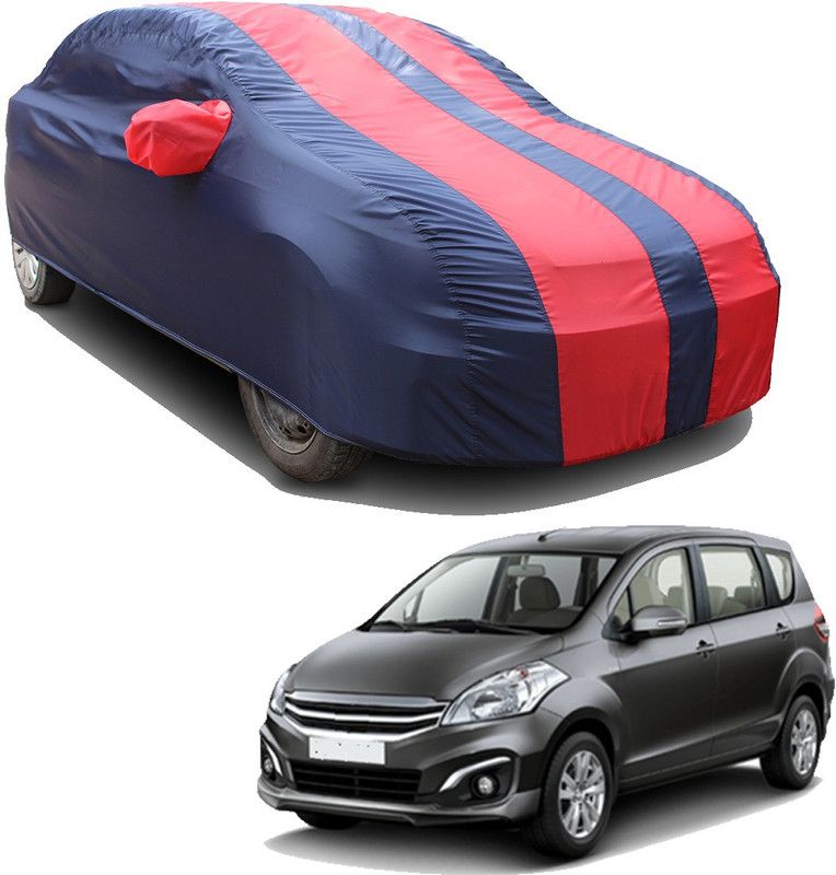 SS FOR YOUR SMART NEEDS Car Cover For Maruti Ertiga ZXI Petrol (With Mirror Pockets)  (Red, Blue)