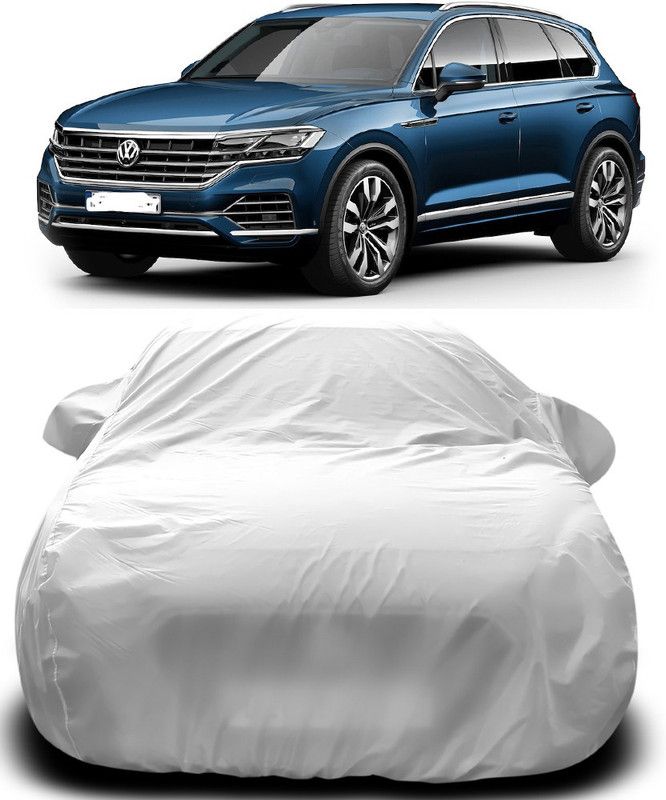 Genipap Car Cover For Volkswagen Touareg (With Mirror Pockets)  (Silver)
