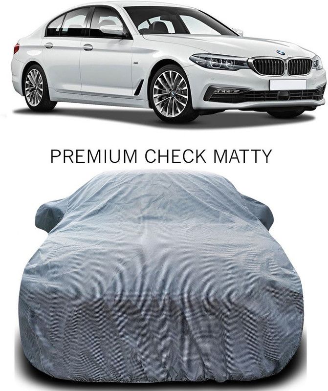 AUTOGARH Car Cover For BMW 525i (With Mirror Pockets)  (Grey)