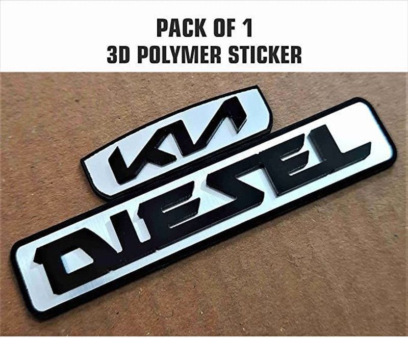 tyretattoo Emblem for Car  (Silver)