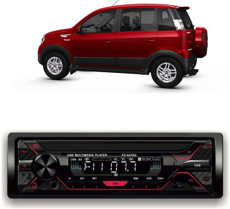 Bluedrum Car Stereo FX- A100U Car Stereo with Bluetooth, USB, SDCard , Aux B-271 Car Stereo  (Single Din)