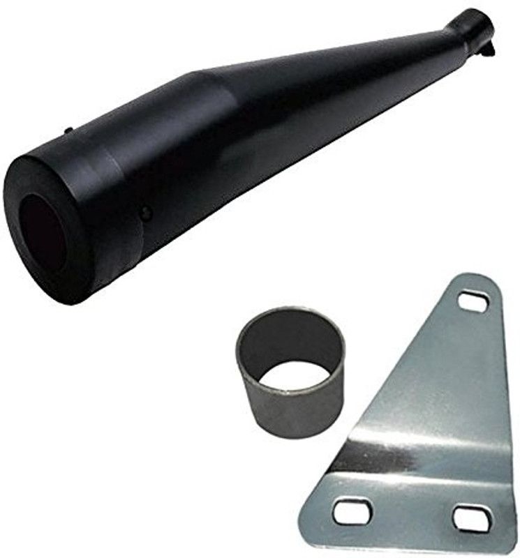 Supremechoice Cobra Glasswool Exhaust silencer Royal Enfield Classic 350 Full Exhaust System  (Mild Steel)