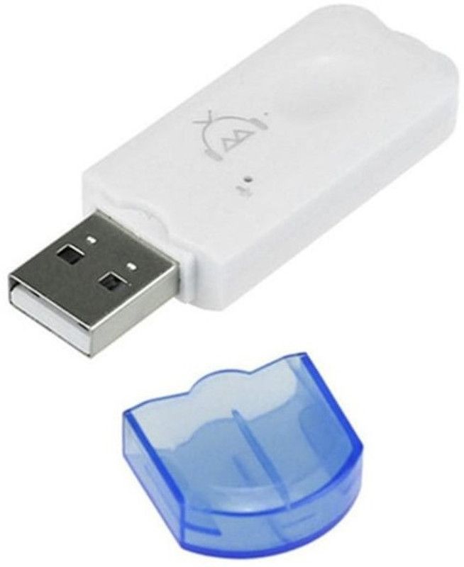 Oxhox v5.0 Car Bluetooth Device with USB Cable, MP3 Player, Audio Receiver, Adapter Dongle, Transmitter, FM Transmitter  (White)