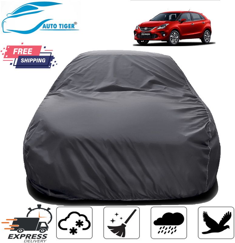 AutoTiger Car Cover For Toyota Glanza (Without Mirror Pockets)  (Multicolor, For 2019, 2020, 2021, 2022 Models)