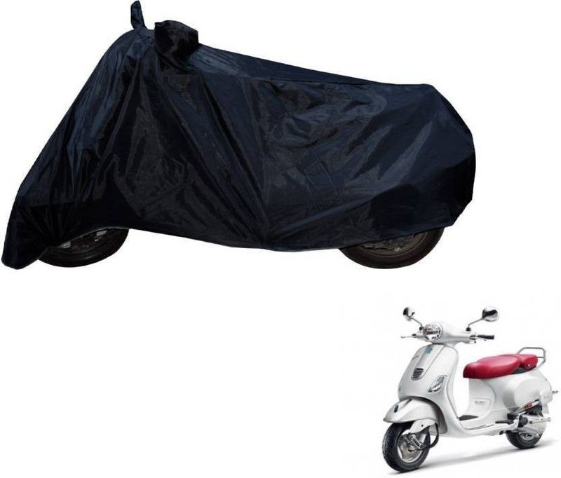 THE REAL ARV Two Wheeler Cover for Piaggio  (Vespa, Black)