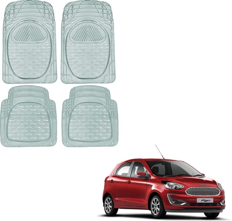 Oshotto Rubber Standard Mat For Ford Figo  (Clear)