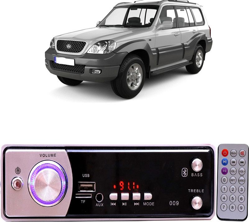 EverLand Silver009 BLUETOOTH/USB/SD/AUX/FM/MP3 Car Stereo ( Single Din) E-202 Car Stereo  (Single Din)