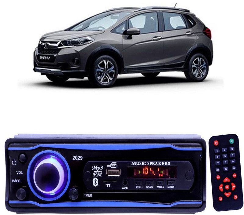 Purpleheart Blue 2029 USB/AUX/SD/BLUETOOTH/FM/MP3 BOOM MASTER STANDARD- P169 Car Stereo  (Single Din)
