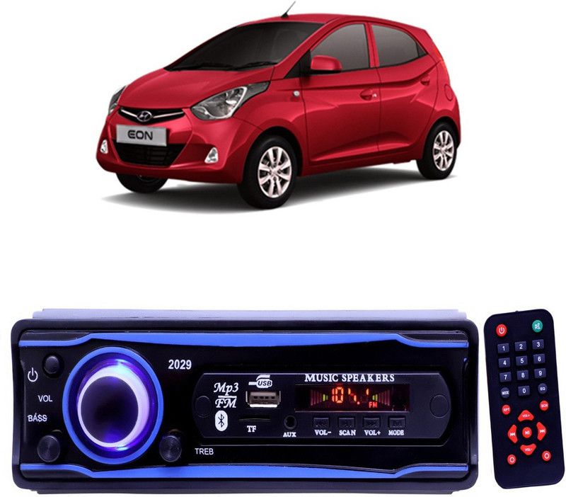 Genipap Blue 2029 USB/AUX/SD/BLUETOOTH/FM/MP3 BOOM MASTER STANDARD- G 178 Car Stereo  (Single Din)