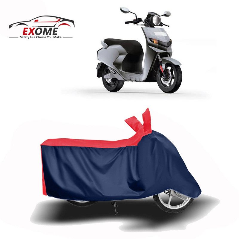 EXOME Two Wheeler Cover for 22Motors  (Flow, Red, Blue)