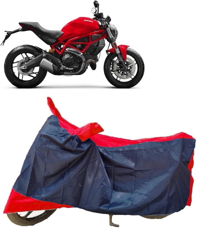 AutoFave Two Wheeler Cover for Ducati  (Monster, Multicolor)