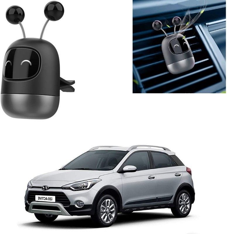 Atoray Lovely Beer Design Car Diffuser Vent Clip For Hyundai I20 Active Portable Car Air Purifier  (BLACK)